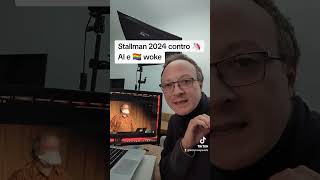 Stallman 2024 contro 🦄 AI e 🏳️‍🌈 woke llm linux [upl. by Xenophon]