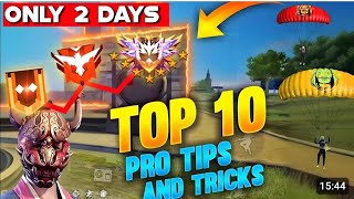 Ony 2 day Grandmaster renk pushing  tips and tricks  top 10 free fire freefire ytshortsvideo [upl. by Durkee737]