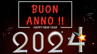 Buon Anno 2024  video per gli auguri di un felice anno nuovo [upl. by Intyre]