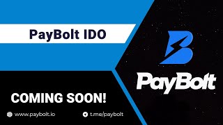 PayBolts upcoming IDO [upl. by Ahtnama]