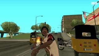 Grand Theft Auto San Andreas  Kabali Telugu Trailer Remix [upl. by Marcellina]