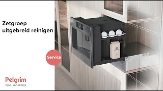 Hoe reinig ik de zetgroep van mijn koffiemachine  grondig reinigen  Pelgrim Service [upl. by Nodnek]