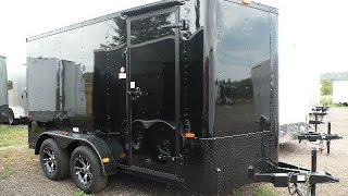 Beautiful Cargo Craft 7x14 Enclosed Trailer with Wheels  Colorado Trailers Inc [upl. by Larrie]