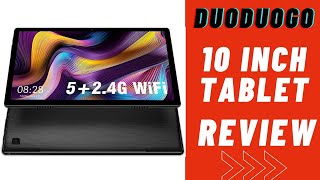 Duoduogo Tablet Review  10 Inch Tablet Android 10 OctaCore 4GB RAM  64GB ROM 5G24G WIFI [upl. by Campball]