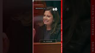 quotYou will never hold public office againquot Elise Stefanik R slams former NY Gov Cuomo news cbs [upl. by Paynter133]