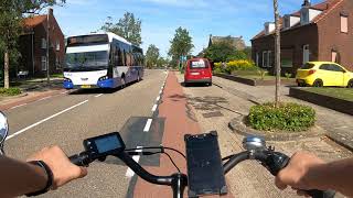 Maasbracht Netherlands Cycling POV JULY 2022 [upl. by Kooima]