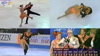 Anissina amp Peizerat 🎵 Latin Medley ⛸ 1996 European Figure Skating Free Dance  Ice Dance [upl. by Arahset]