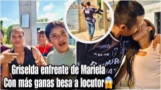 El locutor asta cargadita se llevó a Gricelda enfrente de Mariel ella si sabe besar le gritó [upl. by Lawan]