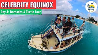 Celebrity Equinox Day 5 Barbados  Cruise Port Tour  Swimming with Turtles  Rainy Beach Day [upl. by Yenahpets429]