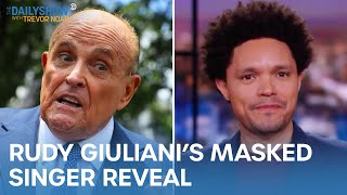 Masked Singer Judges Protest Rudy Giuliani Reveal amp Tesla Recalls SelfDriving Cars  The Daily Show [upl. by Patrizius]