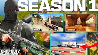 Das NEUE BO6 UPDATE  SEASON 1 MAPS 🚨 Waffenbalance Aufklärung Blendgranate und Snaking [upl. by Hanikehs]