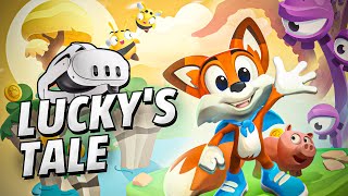 Luckys Tale  Meta Quest 3 Gameplay  First Minutes No Commentary [upl. by Pepe]