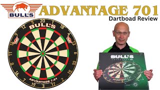 Bulls NL ADVANTAGE 701 Dartboard Review [upl. by Applegate176]