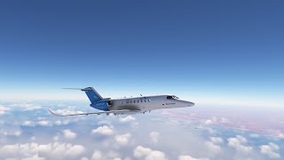 MFS 2020  YPLM Лермонт  YPPH Перт Cessna Citation Longitude [upl. by Herwig208]