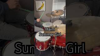 Summer Girl drum intro Danielle Haim [upl. by Kowtko]