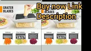 Onion Mincer Cutter Dicer Egg Slicer  And Ultimate Hard Anodized Nonstick Cookware Set 17 Piece [upl. by Lankton]