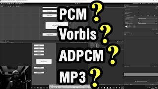 Unity Audio Compression Formats Comparison PCM  MP3  Vorbis Quality vs Size Difference Test [upl. by Hendren]