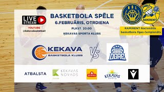 BK Ķekava RAMIRENT Nacionālās Basketbola līgas 20232024 spēle BK Ķekava vs BS Ogre [upl. by Anselmi63]