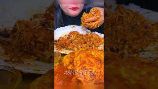 ASMR EATING SPICY RICE mukbang [upl. by Alleuqcaj]