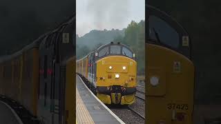 Class 37s put on Maximum power on the Test train train railway [upl. by Gerianne]