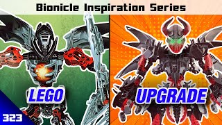 LEGO ICARAX BUILT BETTER  Bionicle Inspiration Series  Makuta Ep 323 [upl. by Ielirol]