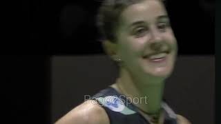 Badminton Carolina marin SPA vs Gregoria Mariska Tunjung INA Final [upl. by Rothschild]