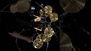 Jerry Roe  Pure Alloy Custom Demo No1 shorts meinlcymbals jerryroe drums drummer drumming [upl. by Anairda]