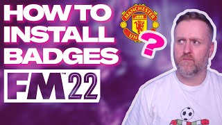 ALL BADGES IN FM22  How to install badges and logos  Football Manager 2022 [upl. by Rimhsak]