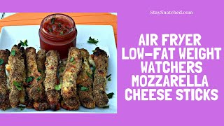 Air Fryer BLACKDECKER HF110SBD PuriFry 2L Air Fried Mozzarella Cheese Sticks Recipe DIY Tutorial [upl. by Eldwin]