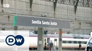 From Seville to Granada by train  Euromaxx [upl. by Sirromaj]