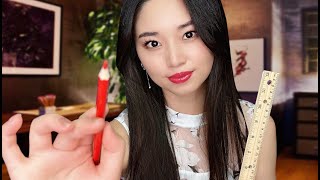 ASMR Beauty Mark Tattoo  Relaxing Personal Attention [upl. by Roper]