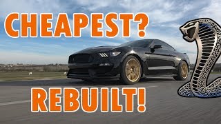 Salvage to CLEAN Wrecked Mustang SHELBY GT350 Rebuild Part 3 [upl. by Shirleen252]