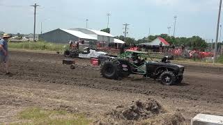 Open Class Wild One amp The Gremlin 1st Pass July 13 2024 Burwell NE Dirt Drag [upl. by Llevaj305]