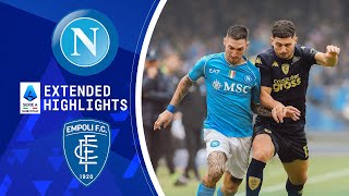 Napoli vs Empoli  Extended Highlights  Serie A  CBS Sports Golazo [upl. by Eliason]