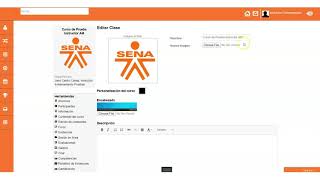 Configuración del Curso  TerritoriumLMS  SENA [upl. by Shoshanna]