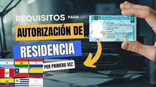 Requisitos para autorización de residencia MERCOSUR por primera vez RNM CRNM Brasil [upl. by Knepper897]