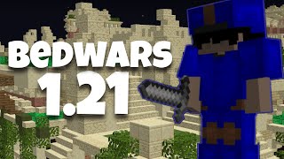 I Tried Bedwars on Minecrafts LATEST VERSION 121 [upl. by Nalod]