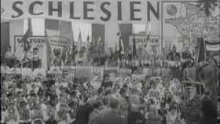 Bundeskanzler Konrad Adenauer spricht 1953 zu den Schlesiern [upl. by Tindall]