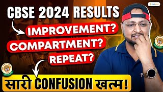 CBSE 2024 Results  Compartment  Repeat  Improvement  Complete Details  Physics Baba [upl. by Uriiah]