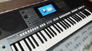 Yamaha psr s770 unboxing and review [upl. by Nwahsuq]