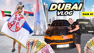 OSVAJAM DUBAI  NOC U HOTELU OD 350 000€ FLEX VLOG [upl. by Donadee]