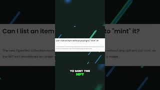 Lazy Minting Explained How to List NFTs on OpenSea [upl. by Sauder]