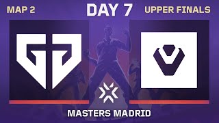 GEN vs SEN  VALORANT Masters  Knockouts  Map 2 [upl. by Acinorrev]