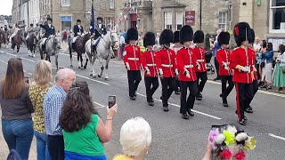 Flodden Ride Out  Coldstream Civic Week 2023 [upl. by Wadell427]