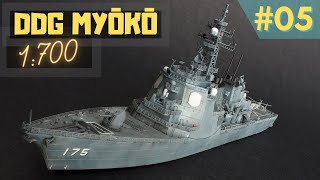 05 JMDSF MYOKO  painting decals rigging and weathering just finishing the model [upl. by Wane]