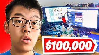 My 2024 100000 Fortnite Gaming Setup  AsianJeff [upl. by Krm]