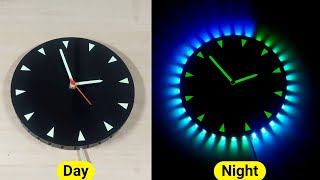 DIY Simple Wall Clock using RGB LED [upl. by Goodson]