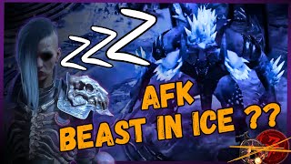 💤 AFK Necro VS The Beast In The Ice  Solid Challenge 💤 [upl. by Urion]