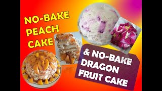 NO BAKE PEACH amp DRAGONFRUIT CAKE INSPIRED BY KUSINA CHEFS httpsyoutubeNg0iJRdN3Kg  howto [upl. by Nneb130]