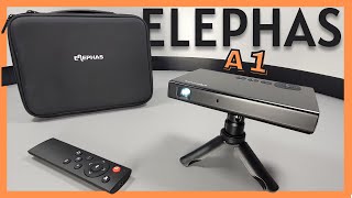 ELEPHAS A1 Mini Movie Projector Review [upl. by Cordie153]